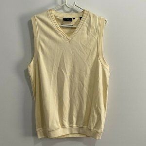 Bobby Jones‎ Players Peruvian Pima Cotton Light Yellow Vest Size M